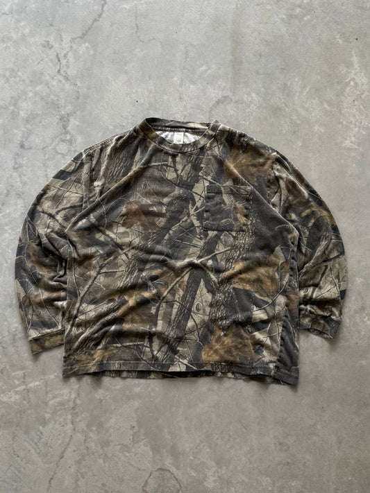 Vintage Camo Longsleeve - XL