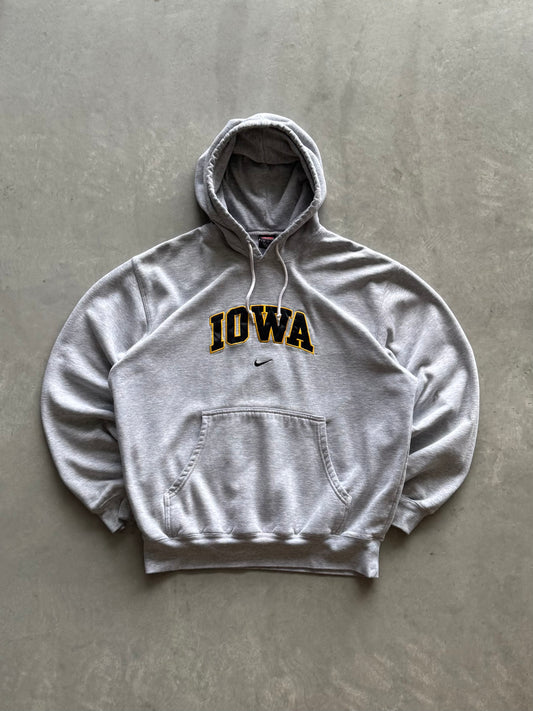 Vintage 90s Nike Iowa Hawkeyes Hoodie - M