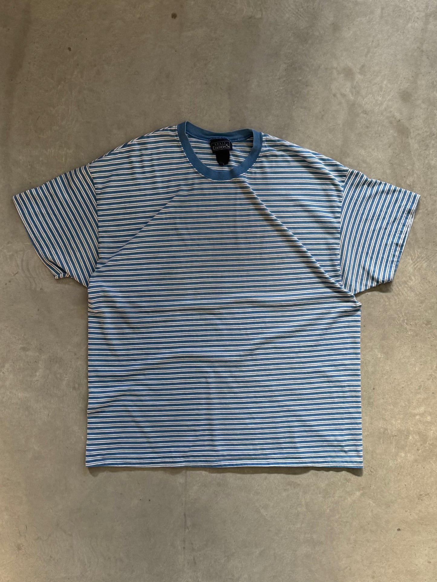 Vintage Basic Editions Striped Tee - XL