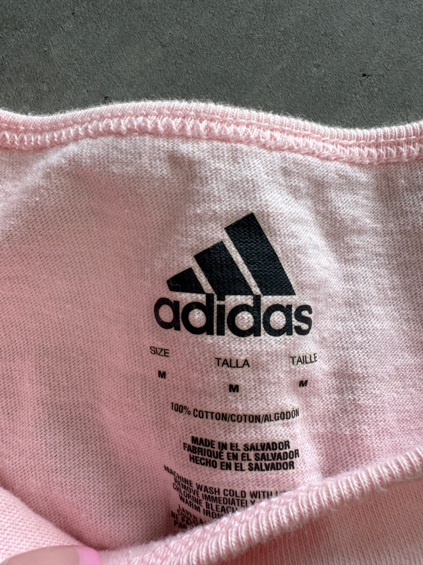 Vintage Adidas Women’s Baby Tee - M