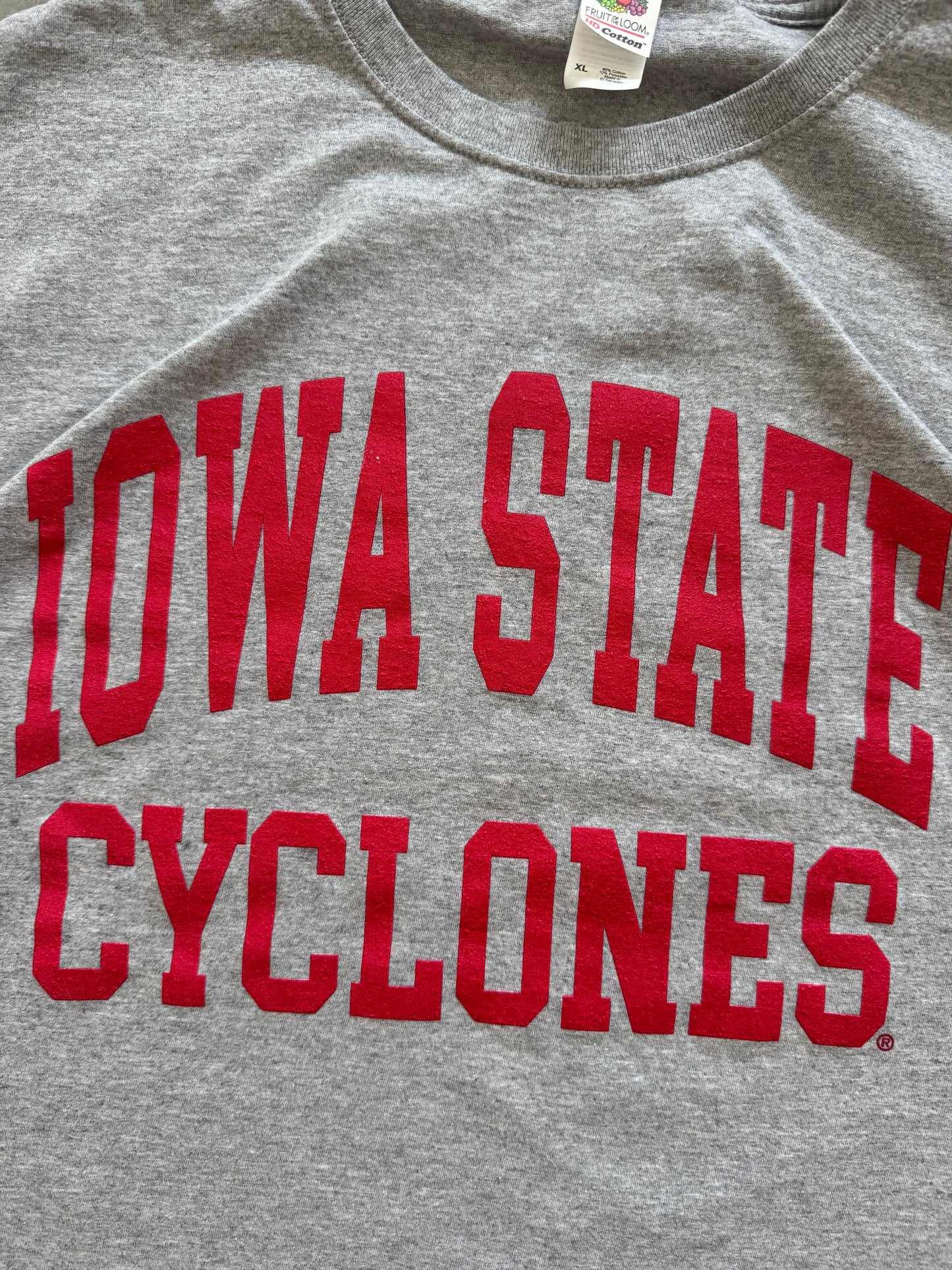 Vintage Iowa State Cyclones Slightly Cropped Tee - XL