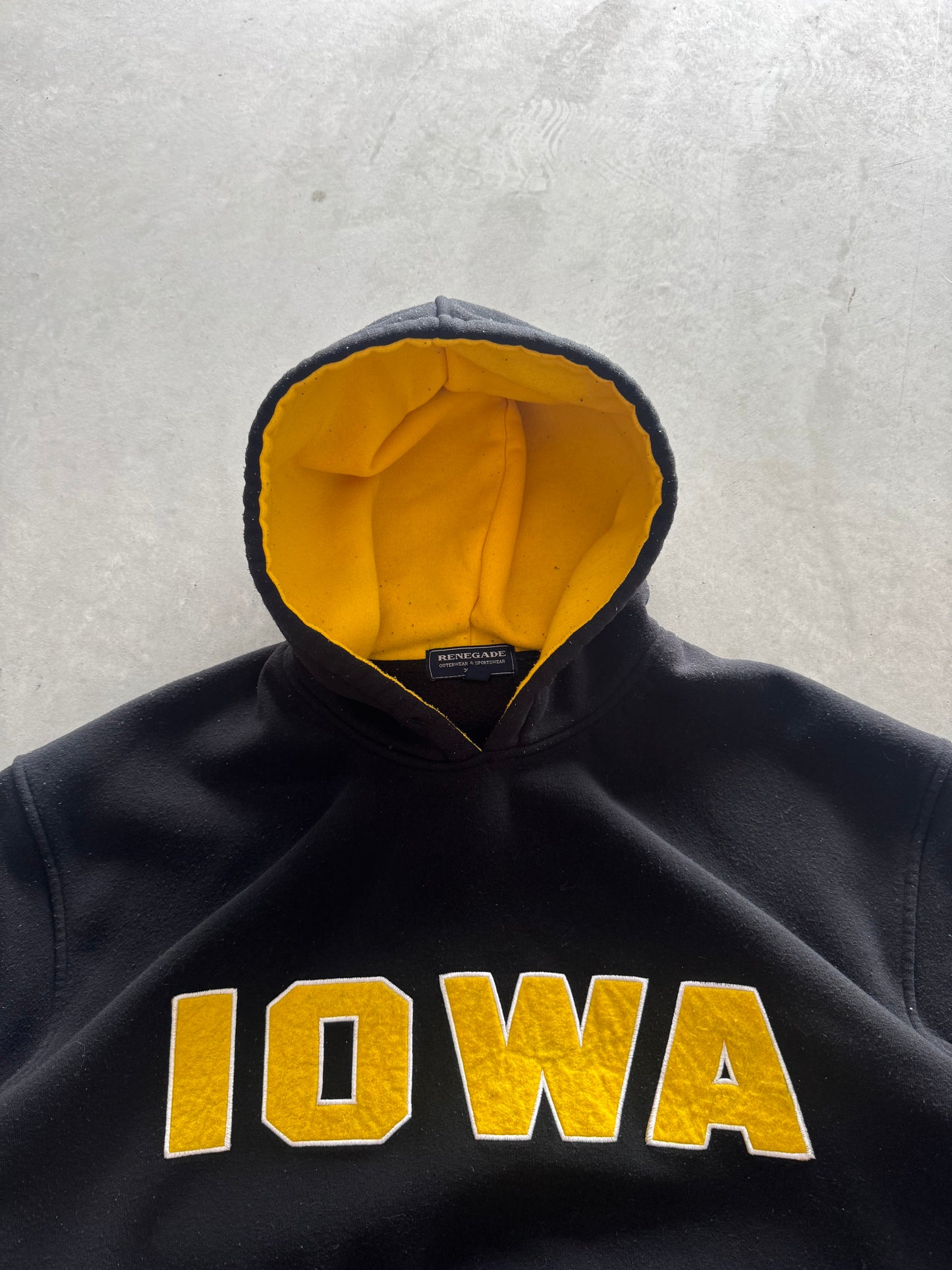 Vintage Iowa Hawkeyes Hoodie - XL