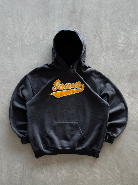Vintage 90s Lee Iowa Hawkeyes Hoodie - XL