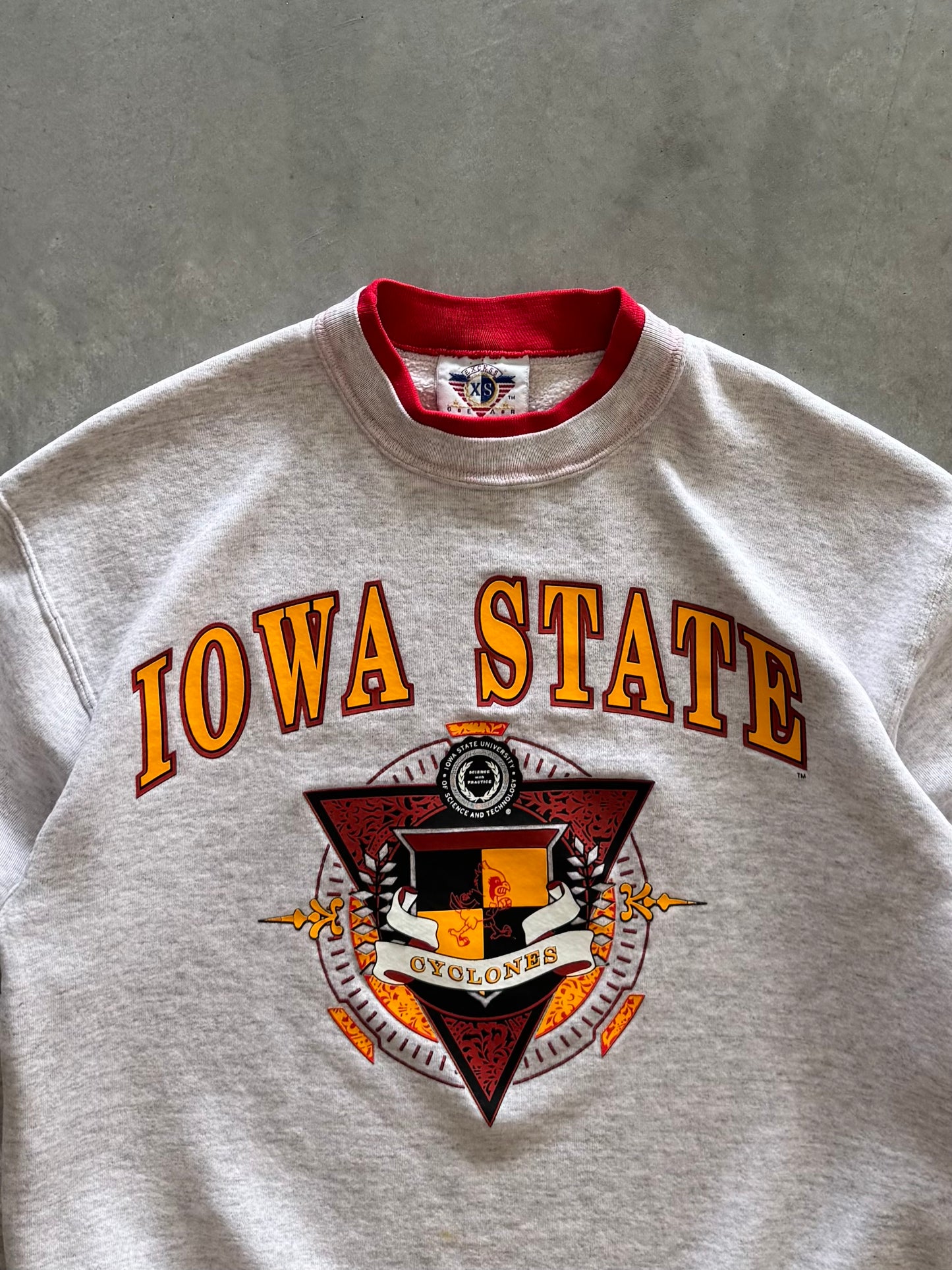 Vintage 90s Iowa State Cyclones Sweatshirt - XS