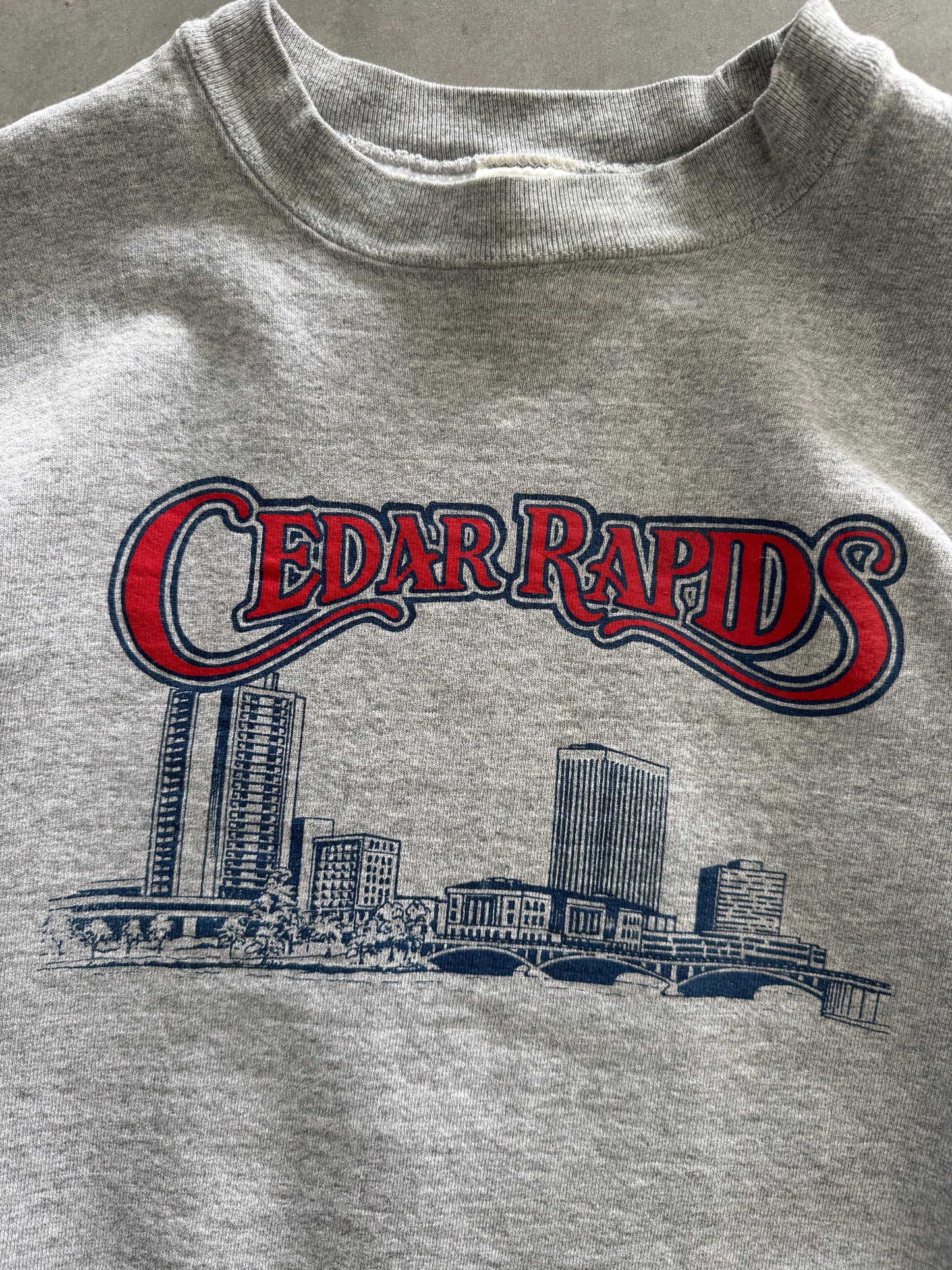 Vintage Cedar Rapids Sweatshirt - L