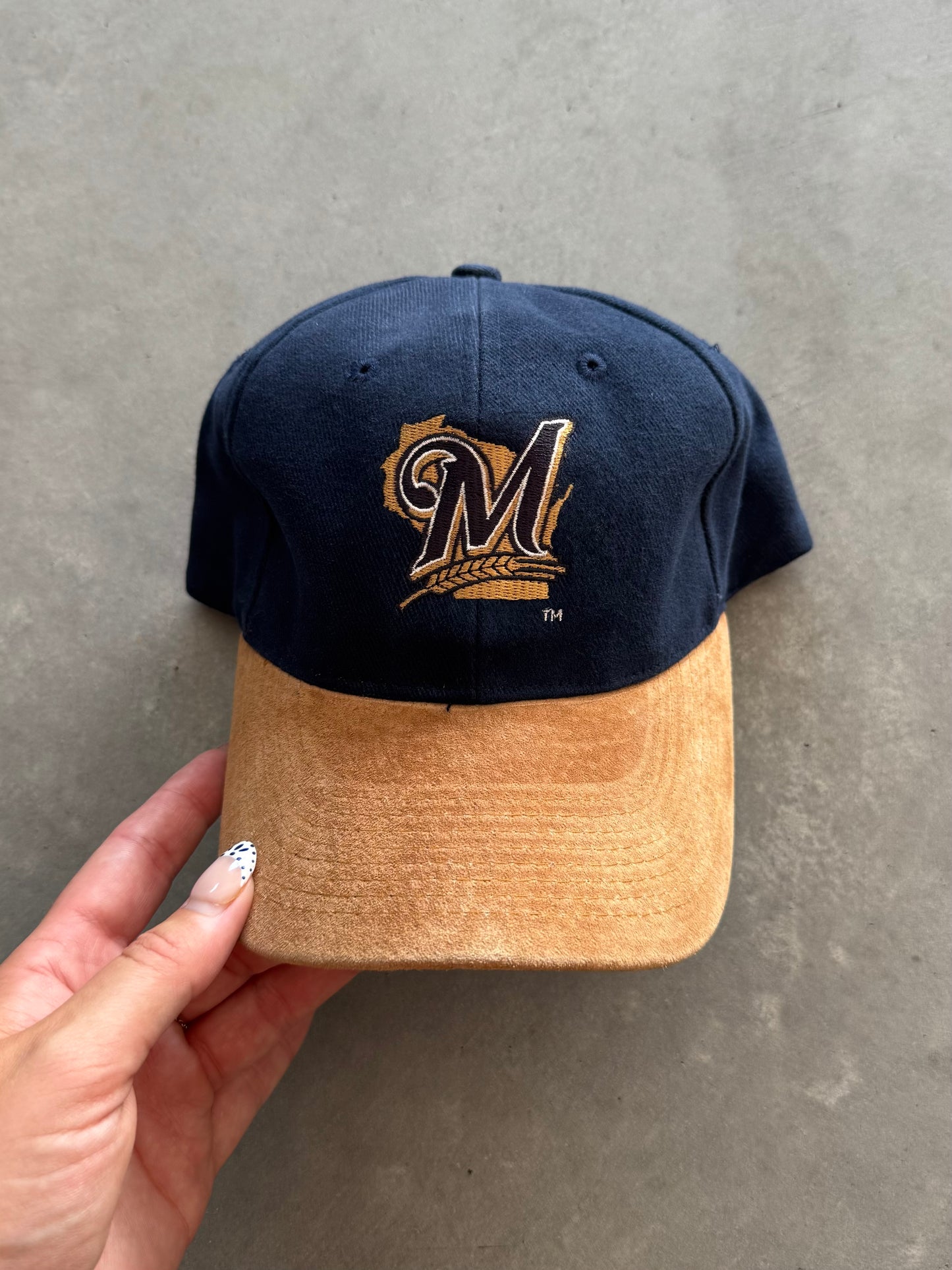 Vintage Milwaukee Brewers Miller Lite Hat