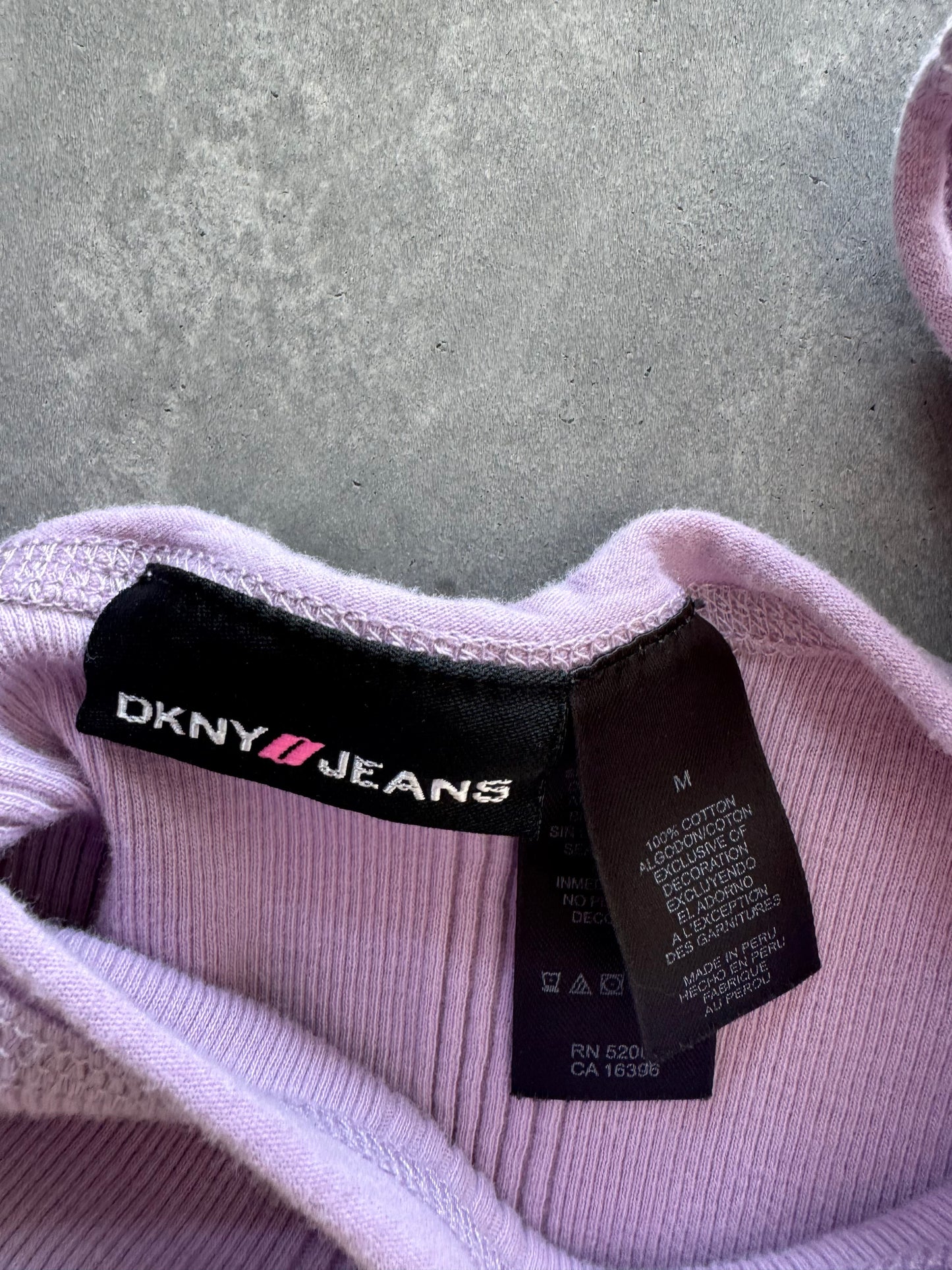 Vintage Y2K DKNY Jeans Tank Top - M