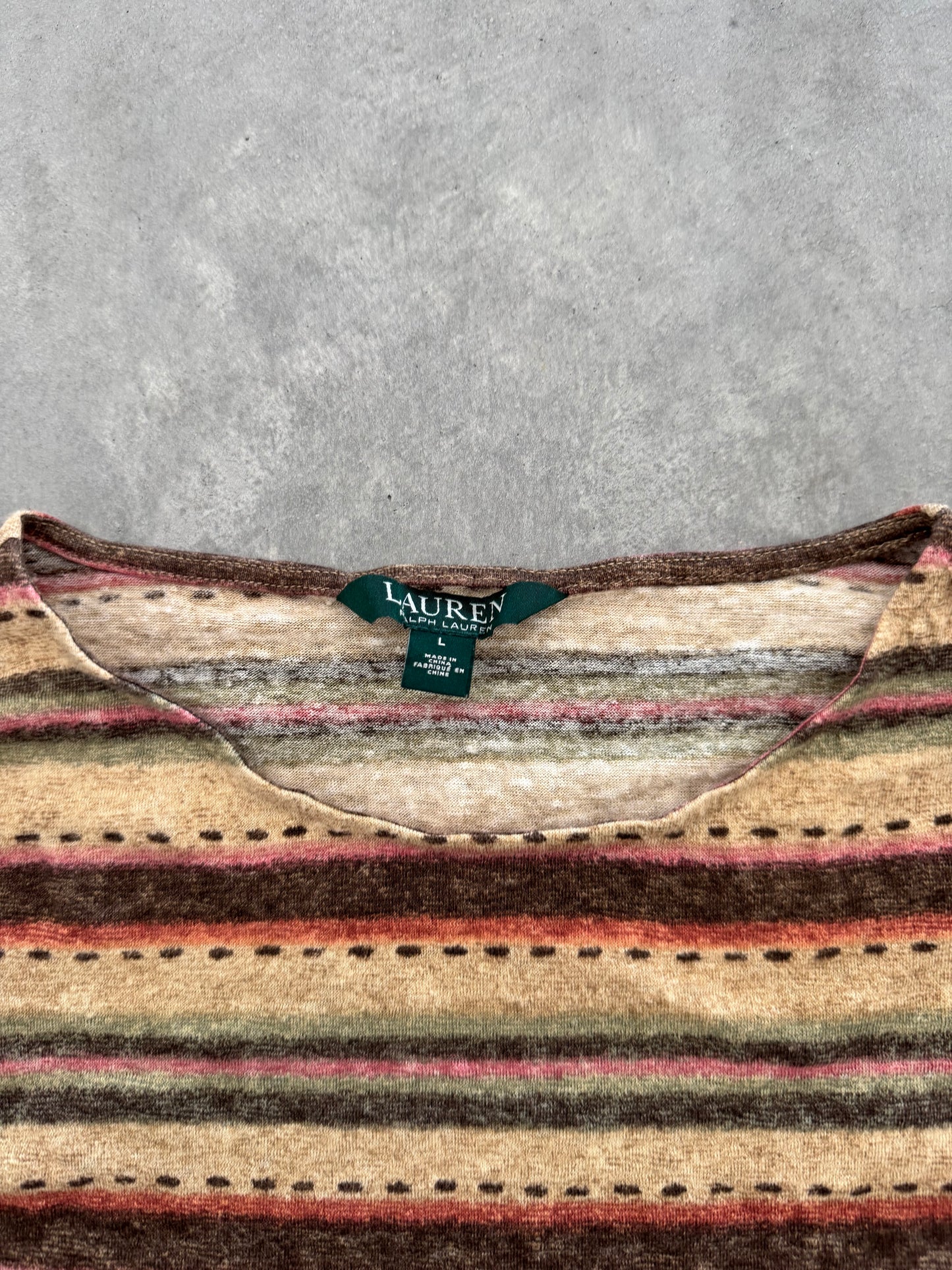 Vintage Ralph Lauren Women’s Lightweight Long Sleeve - L