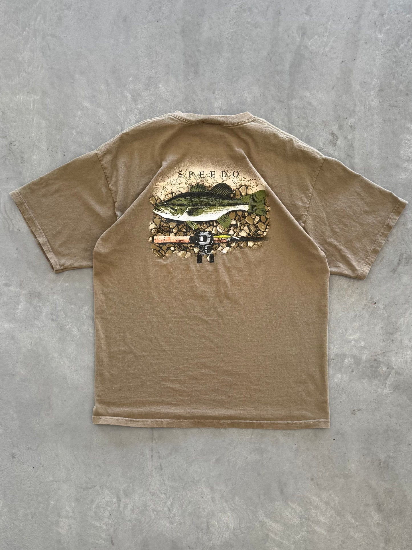 Vintage Speedo Fishing Tee - XL