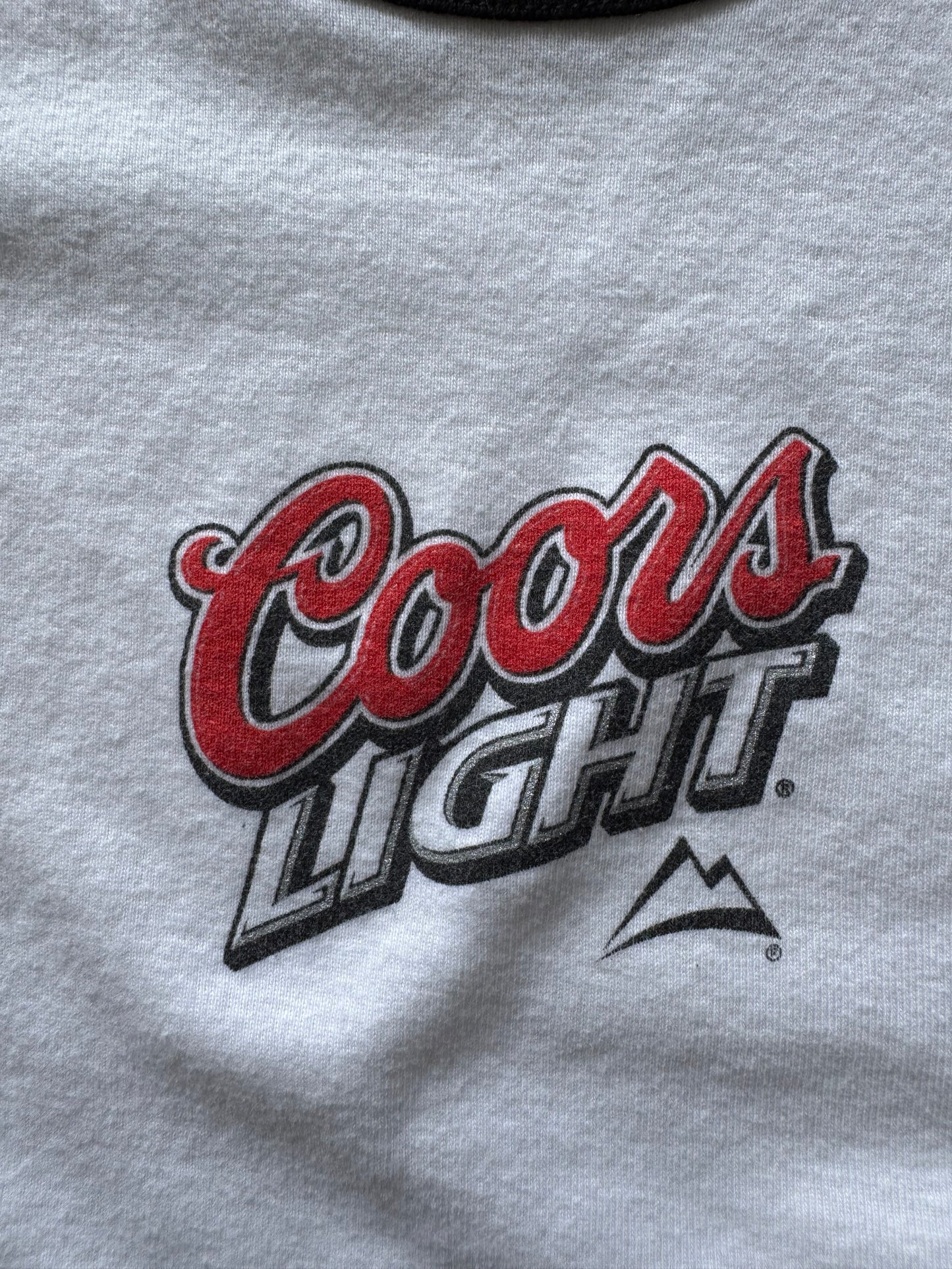Vintage Coors Light Baby Tee - L