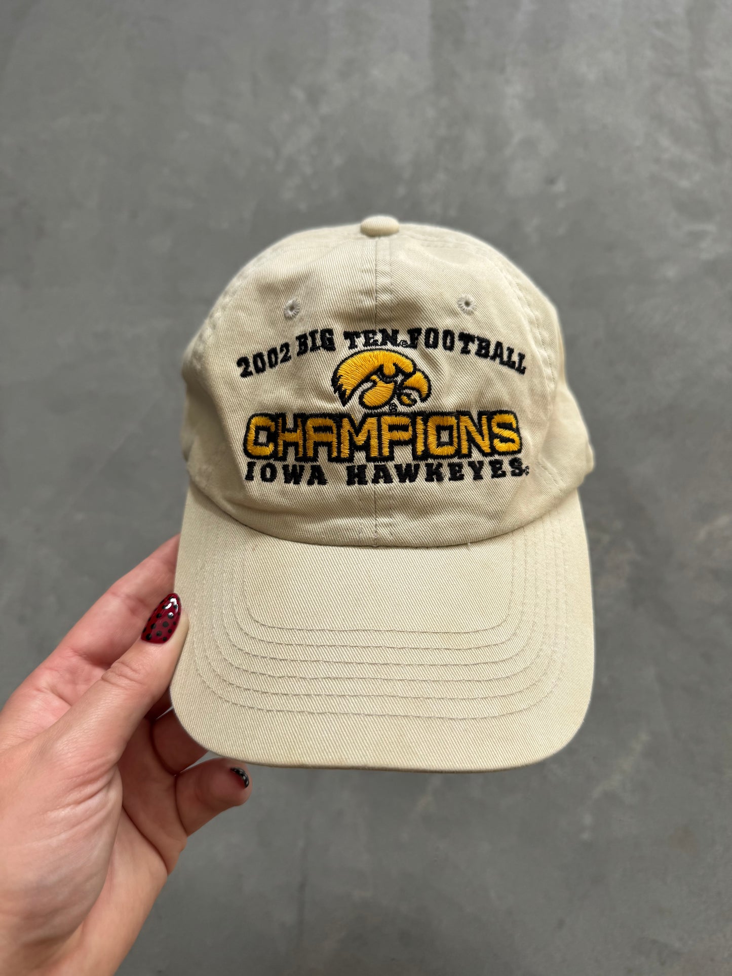 Vintage 2002 Iowa Hawkeyes Hat