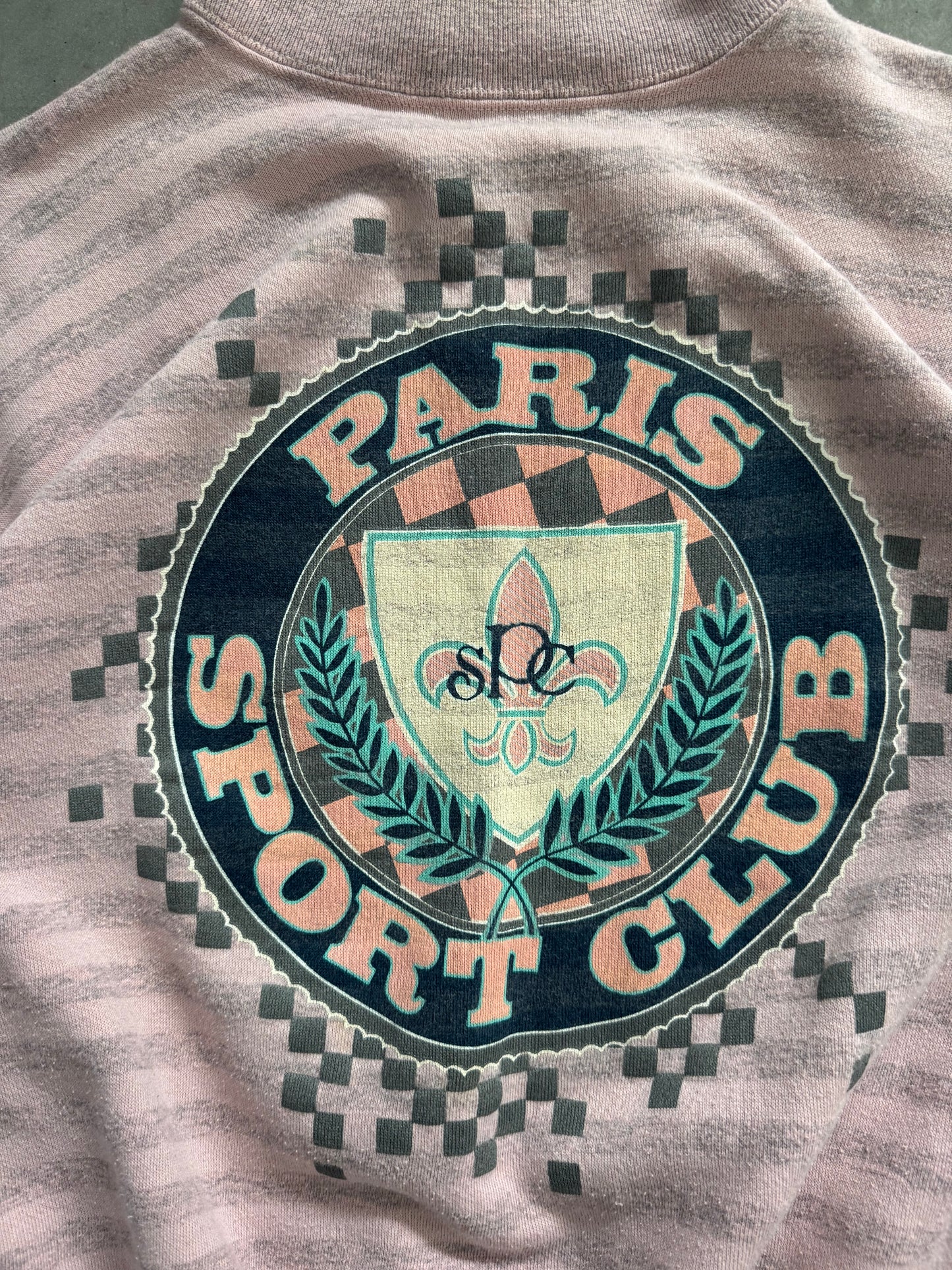 Vintage 90s Paris Sports Club Sweatshirt - L