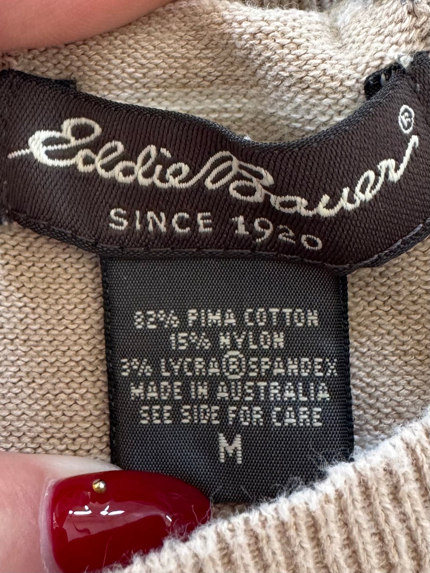 Vintage Eddie Bauer Striped Sweater - M