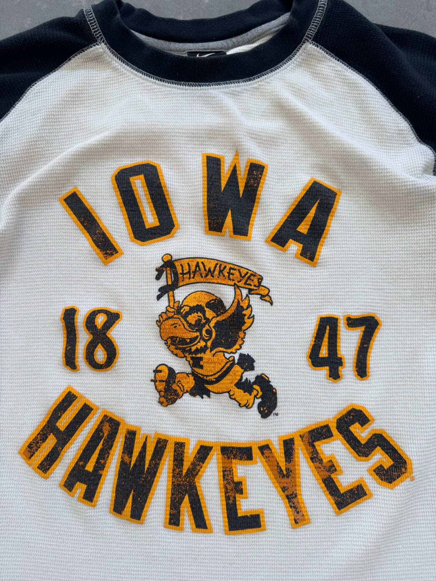 Iowa Hawkeyes Nike Waffle Knit Longsleeve - M