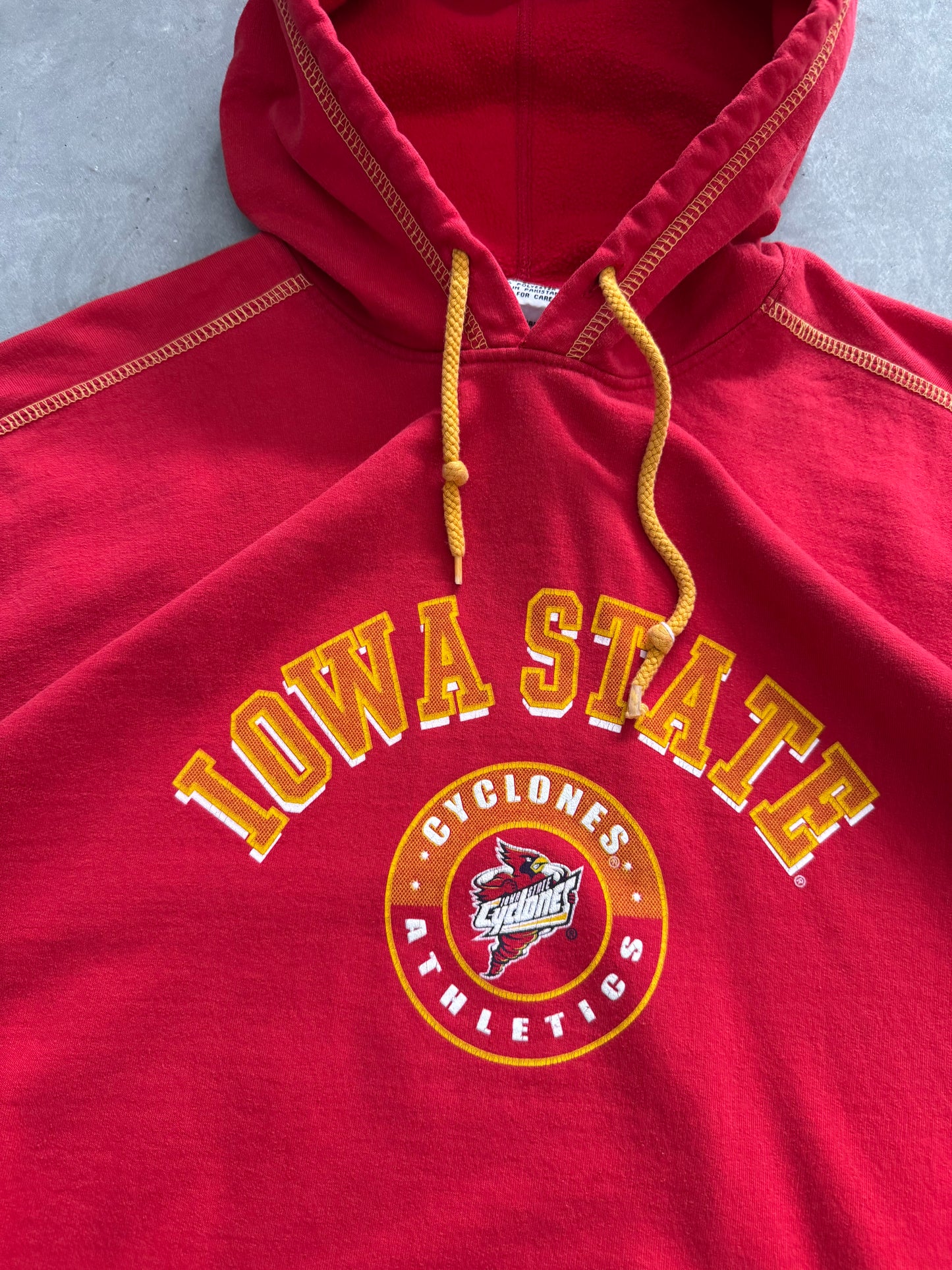 Vintage 90s Iowa State Cyclones Hoodie - M