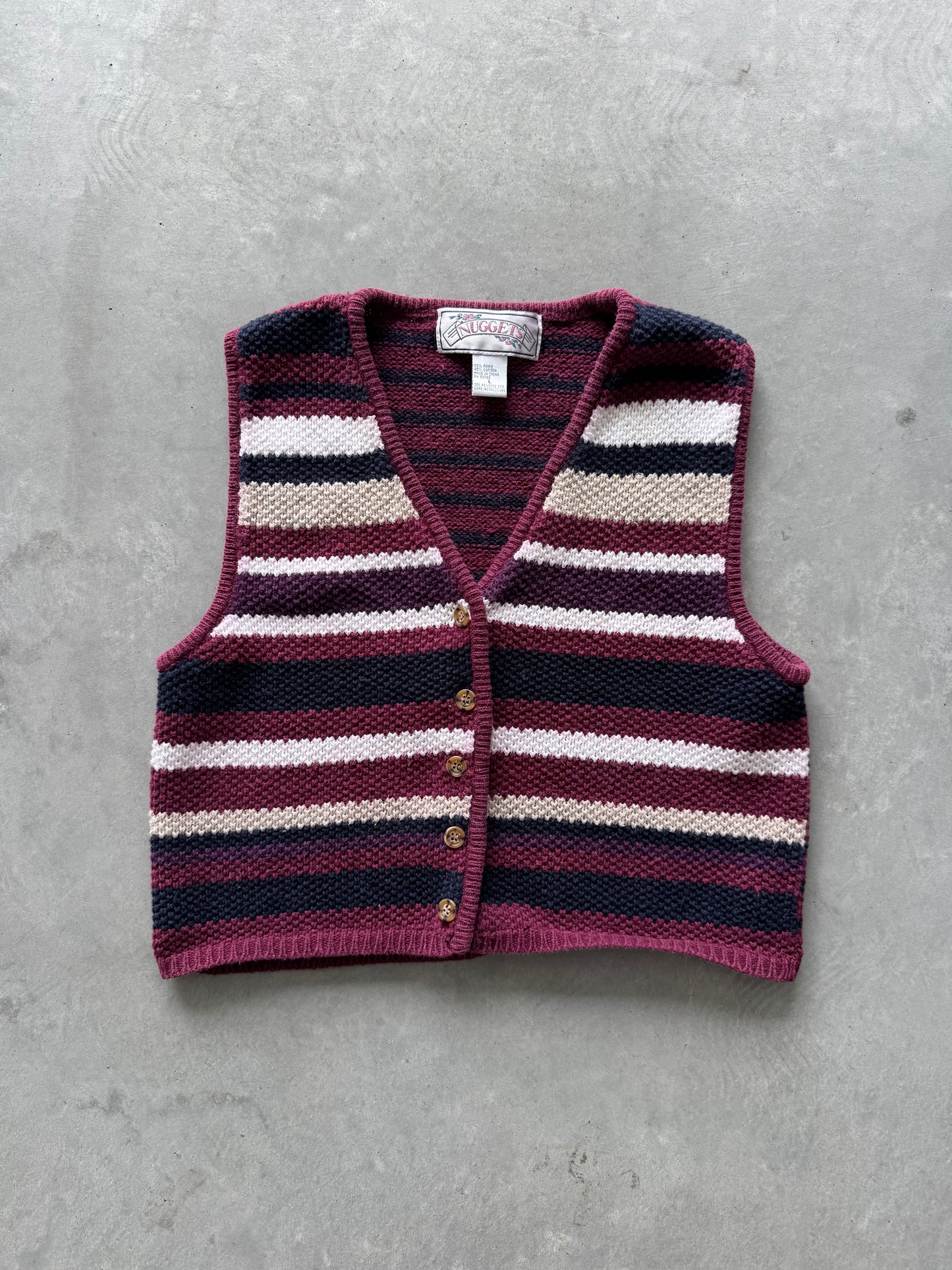 Vintage Women’s Sweater Vest - S