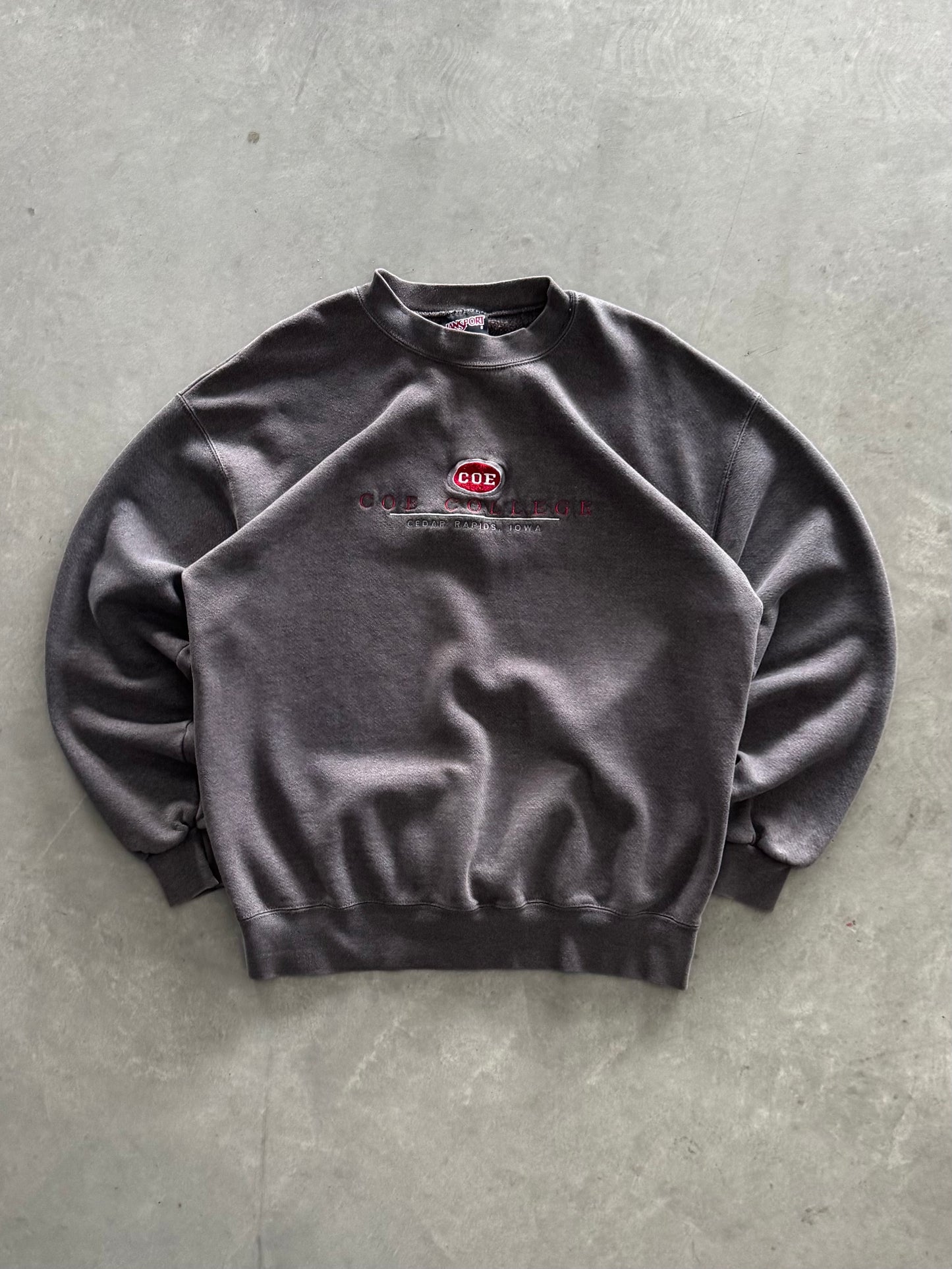 Vintage Coe College Sweatshirt - L