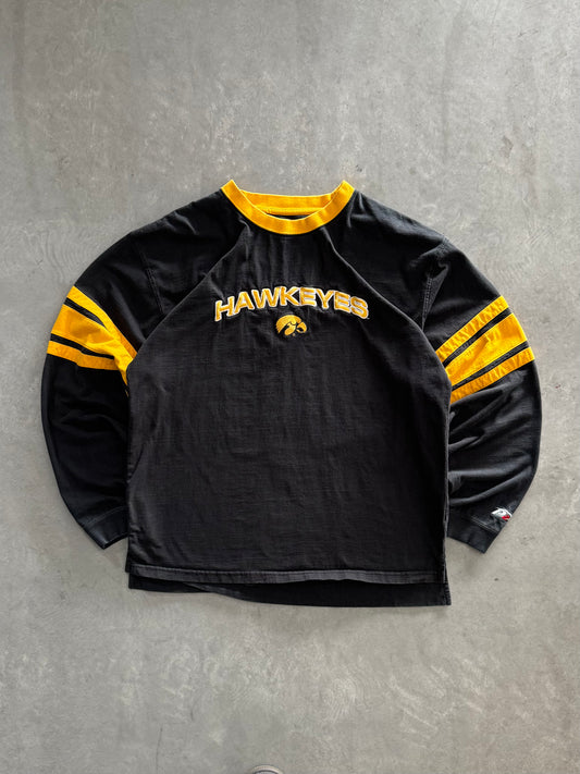 Vintage Iowa Hawkeyes Long Sleeve - XL
