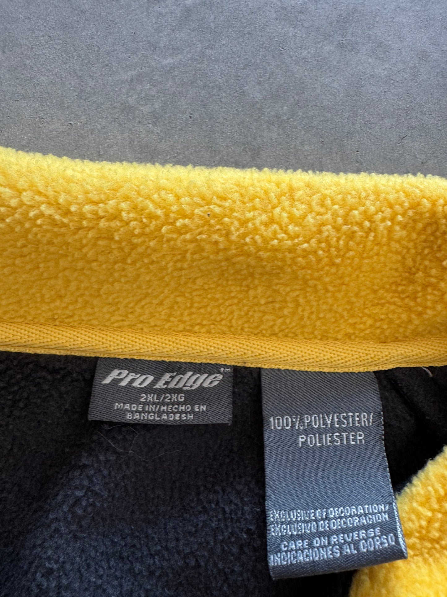 Vintage Iowa Hawkeyes Fleece Quarterzip- XXL