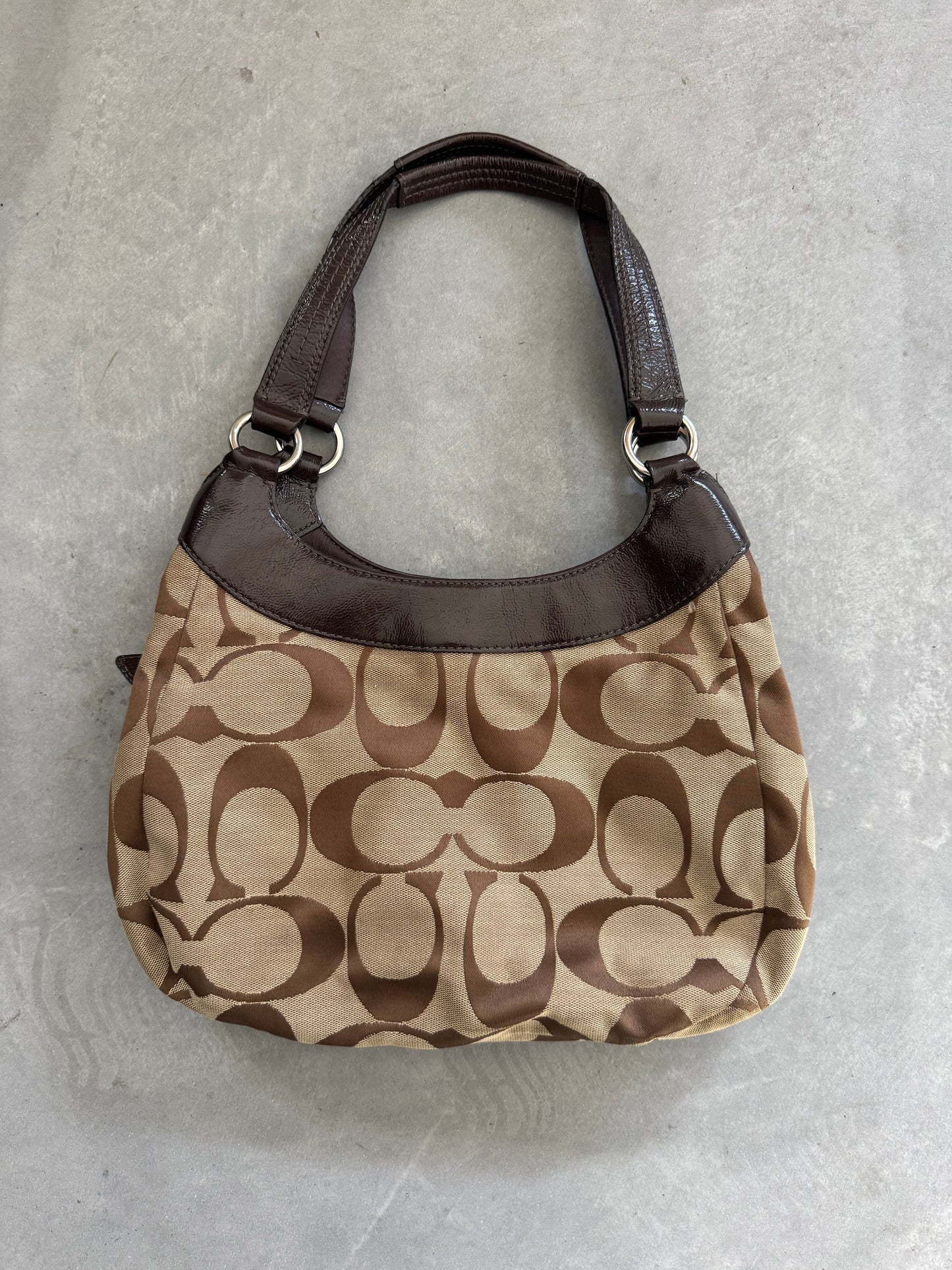 Vintage Coach Soho Signature Shoulder Bag
