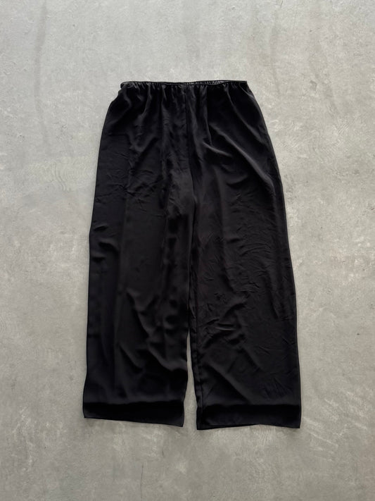 Vintage Sheer Flowy Straight Leg Pants - XL