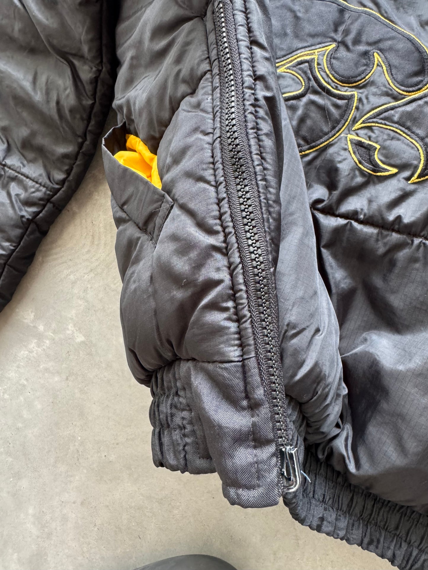 Vintage Iowa Hawkeyes Reversible Coat - M