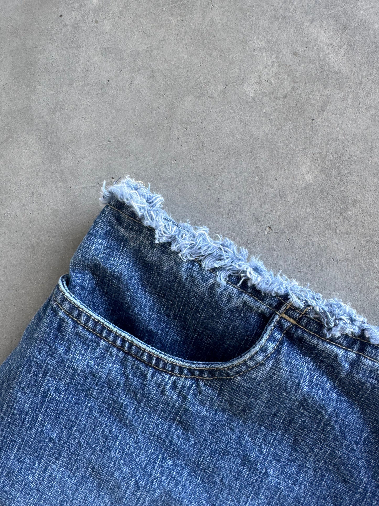 Vintage Mossimo Denim Skirt - 34x14.5