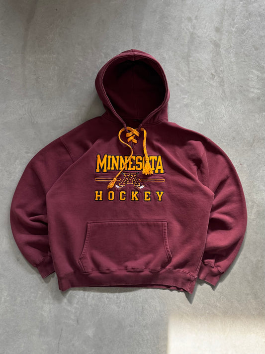 Vintage Minnesota Hockey Hoodie - XL