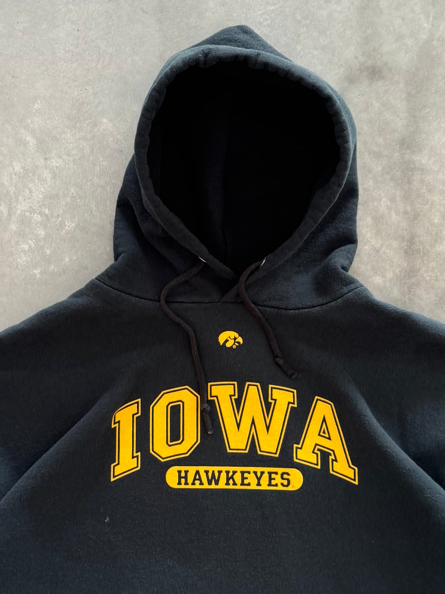 Vintage Iowa Hawkeyes Hoodie - XL