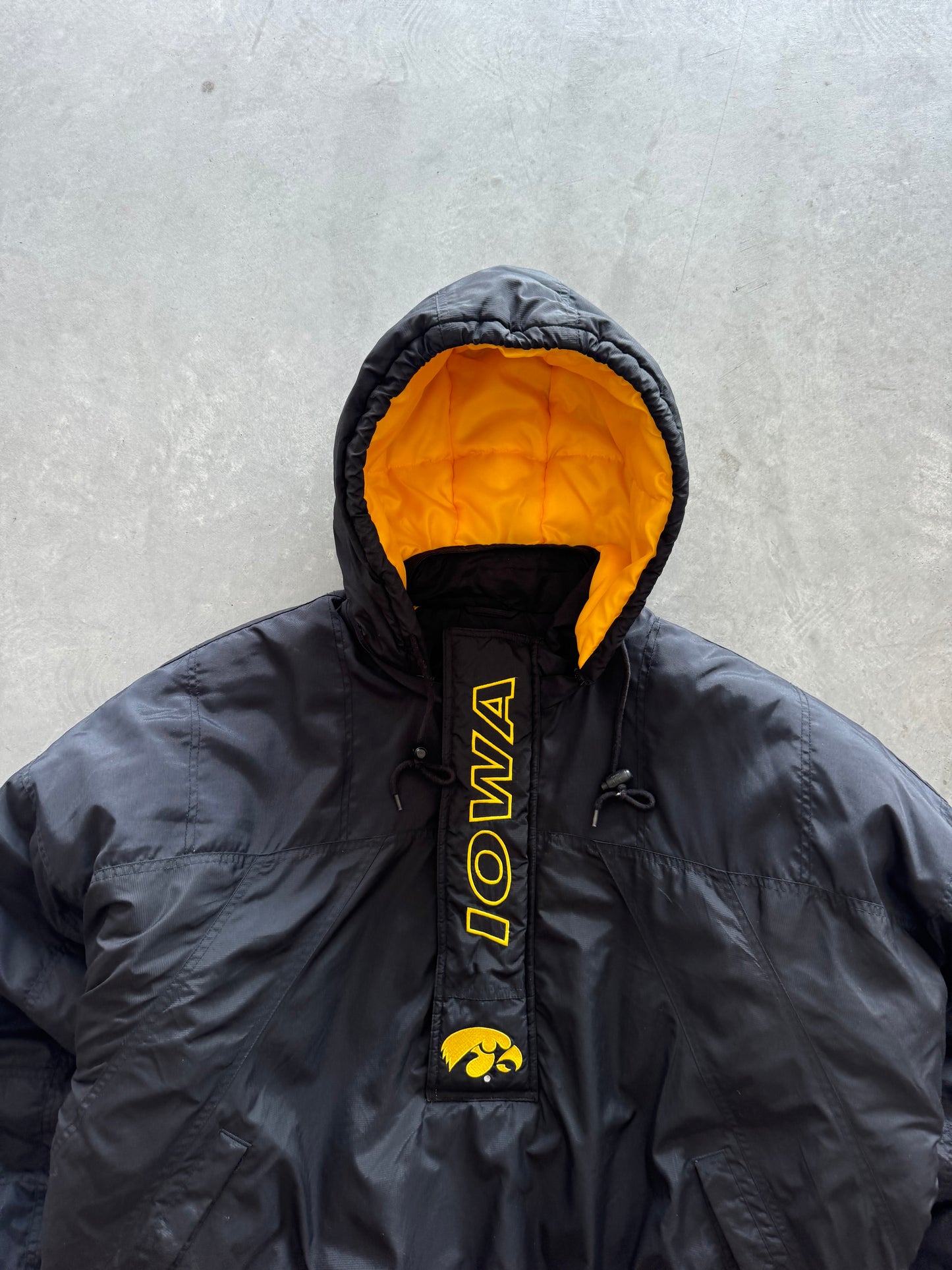 Vintage 90s Starter Iowa Hawkeyes Coat - XL