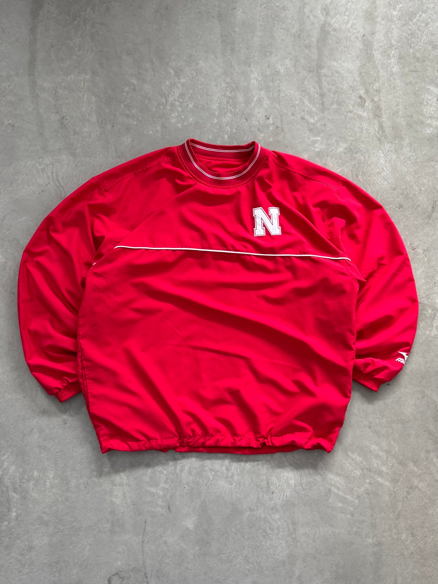 Vintage Nebraska Huskers Fleece Lined Windbreaker - XXL