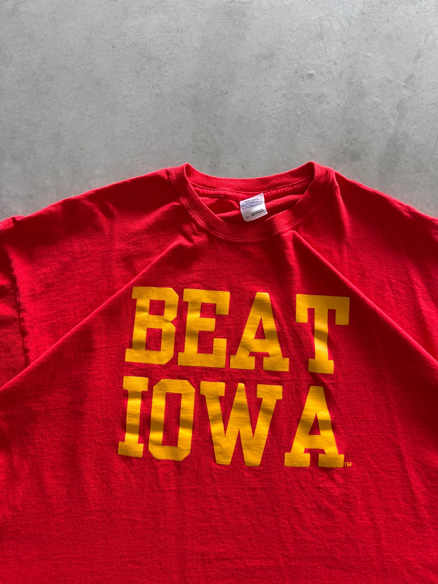 Vintage Beat Iowa Tee - XXL