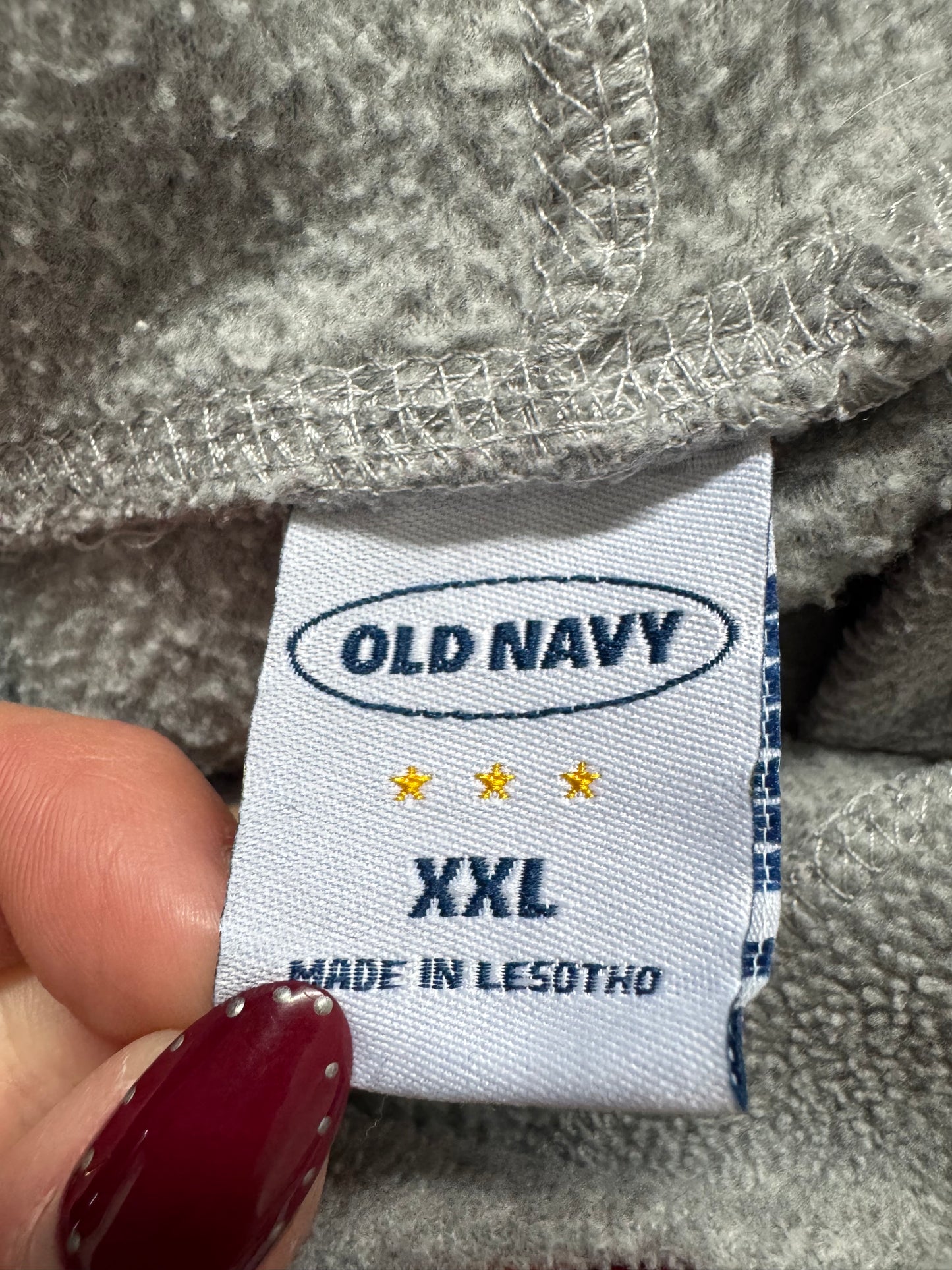 Vintage Old Navy Fleece Hoodie - XXL