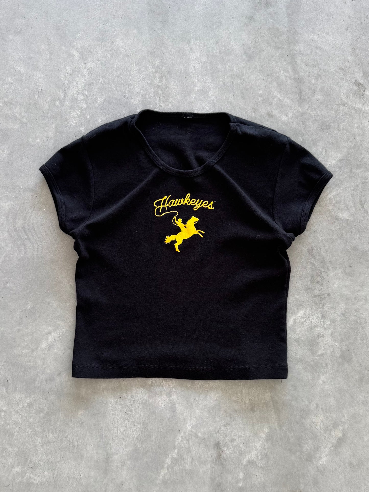 Iowa Hawkeyes Women’s Baby Tee - M