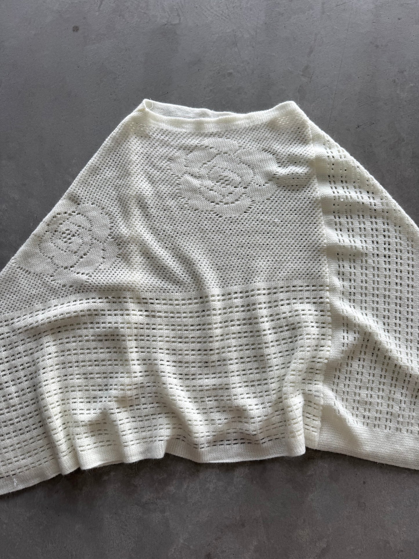 Vintage Poncho - OS