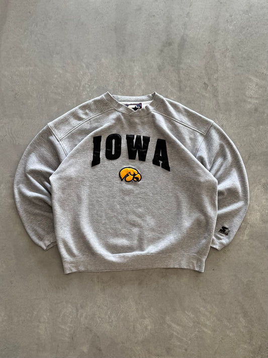 Vintage 90s Starter Iowa Hawkeyes Sweatshirt - XXL