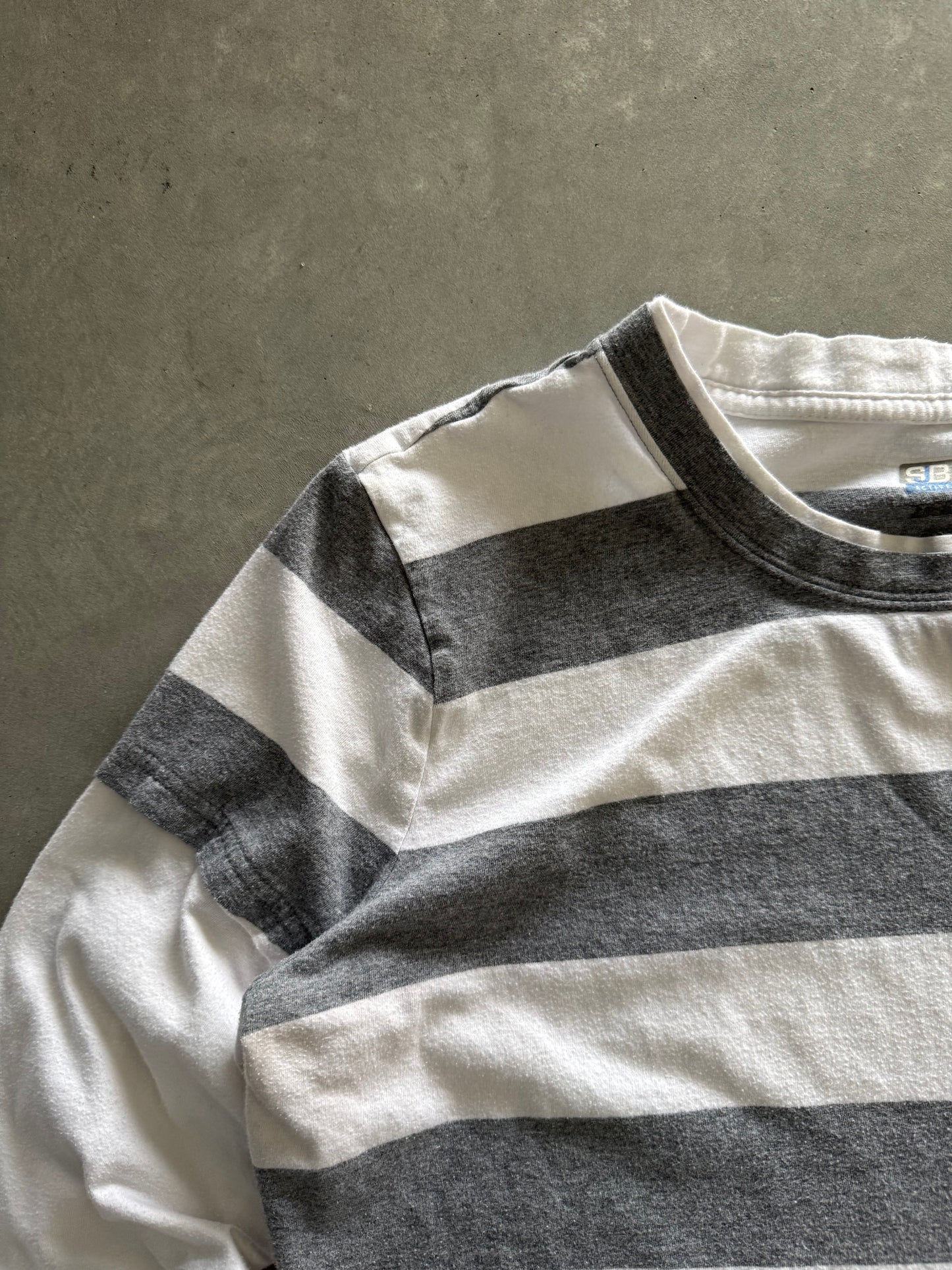 Vintage Layered Striped Women’s Long Sleeve - XL
