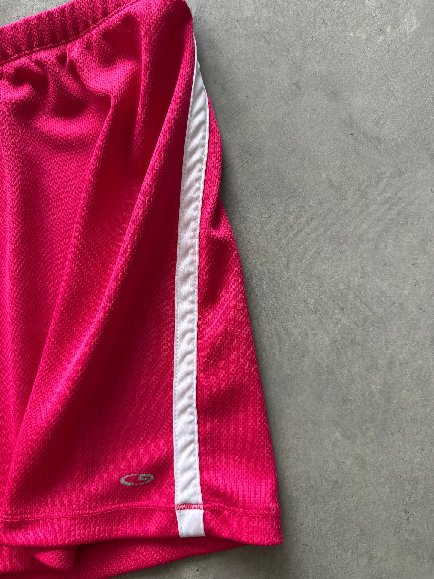 Vintage Pink Track Shorts - XL