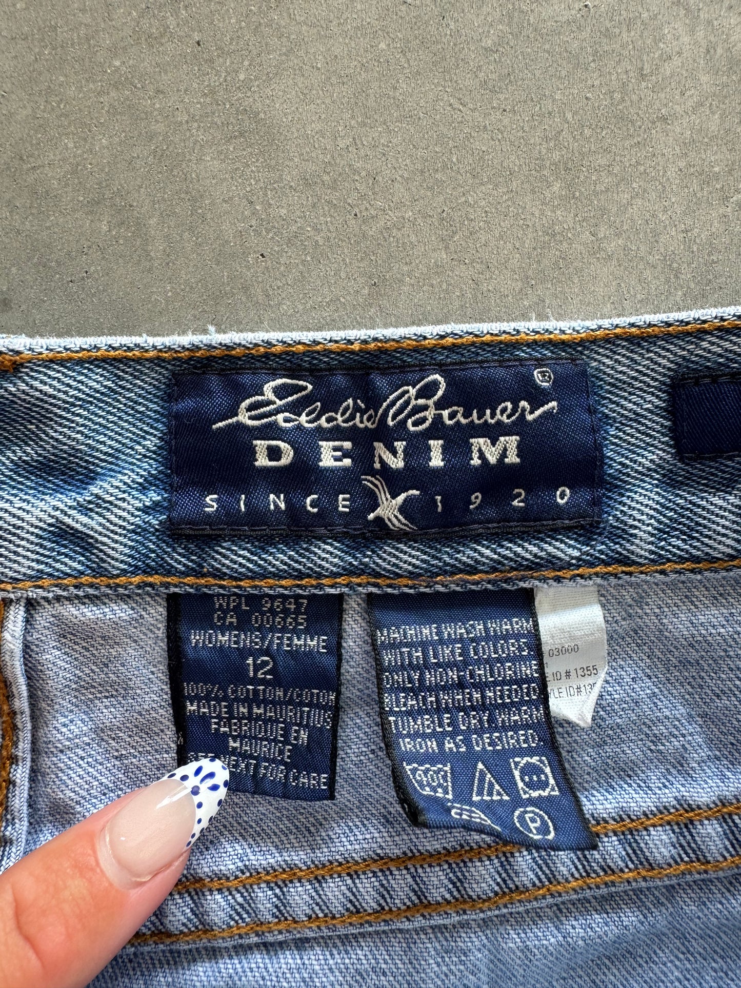 Vintage Eddie Bauer Denim Shorts - 30x7