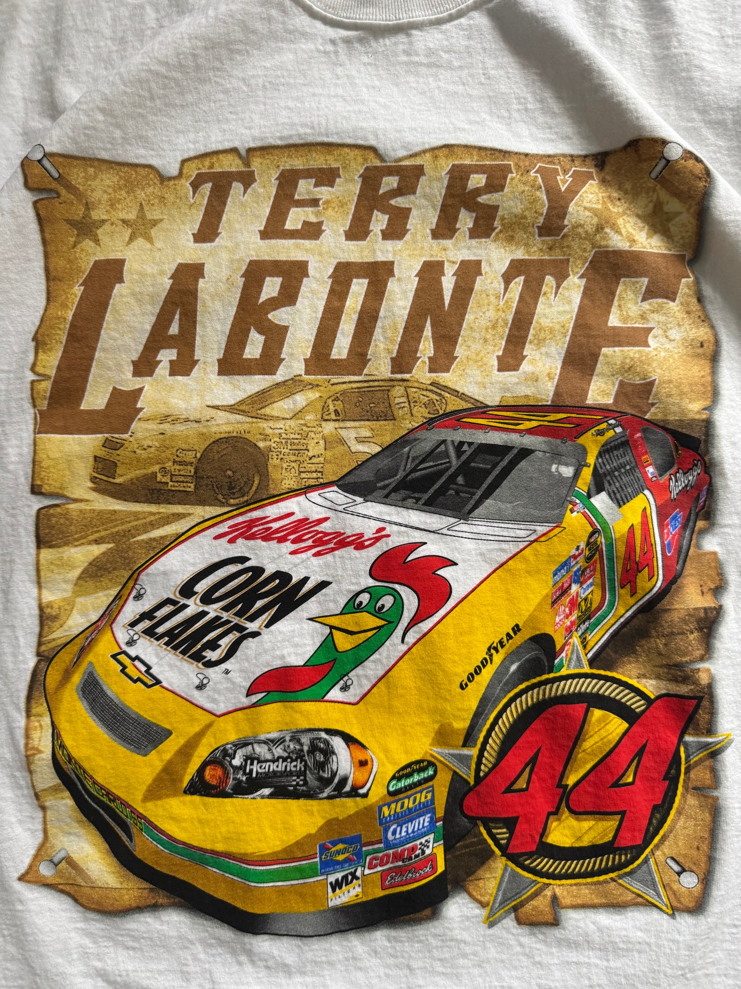 Vintage 90s Double Sided Nascar Tee - XXL