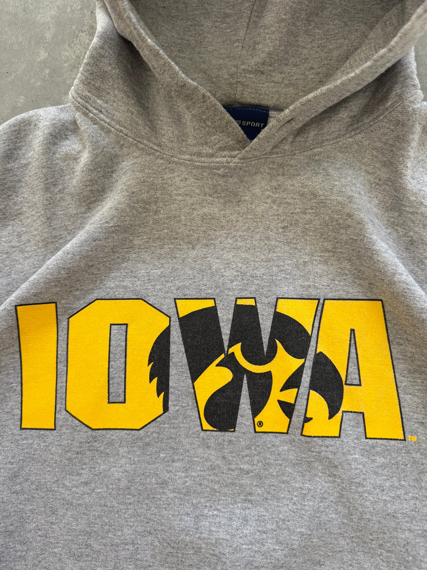 Vintage Iowa Hawkeyes Hoodie - XXL