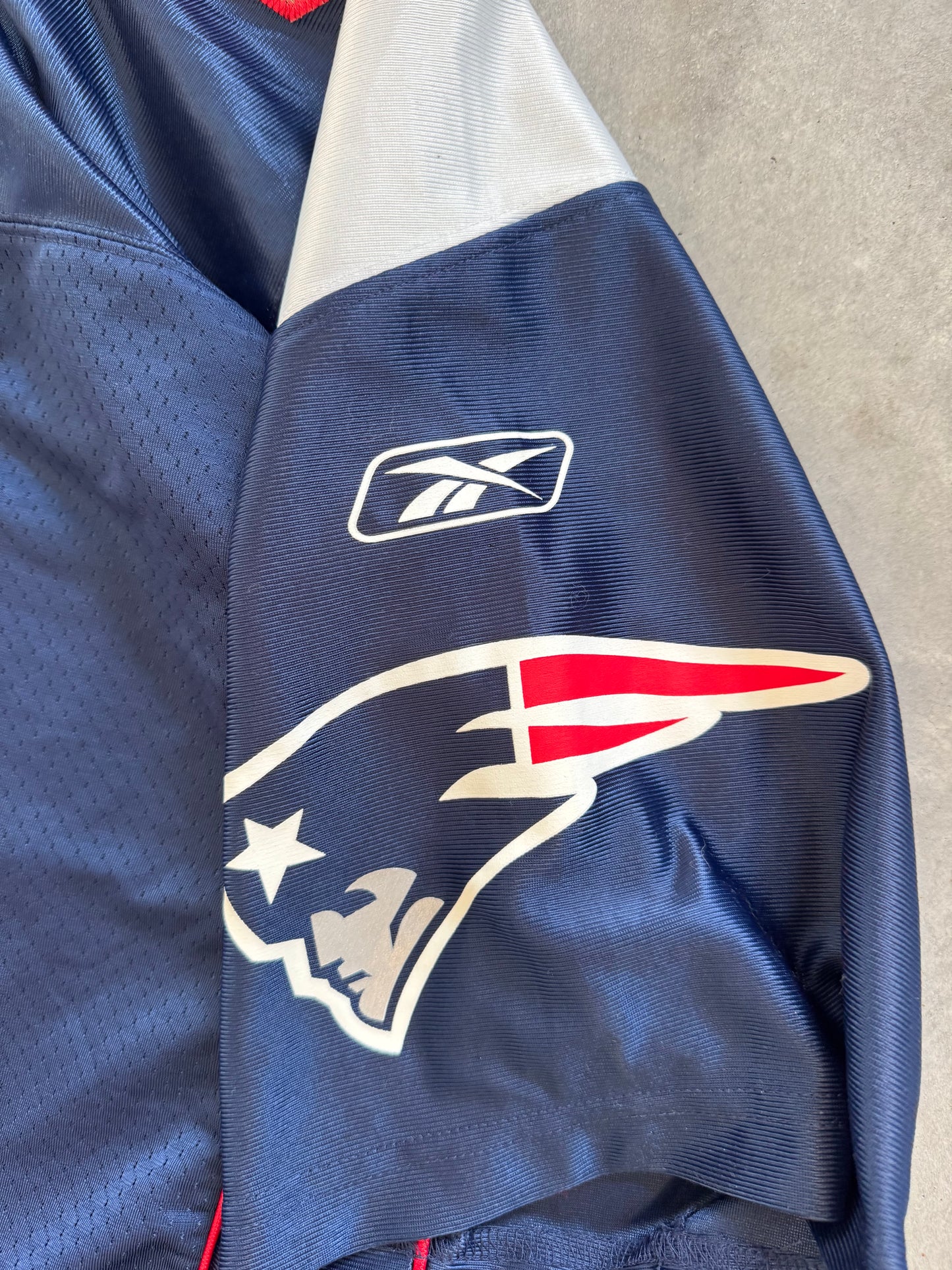 Vintage Reebok Randy Moss Patriots Jersey - L