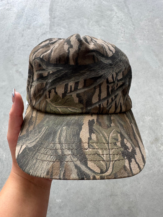 Vintage Mossy Oak Camo Hat