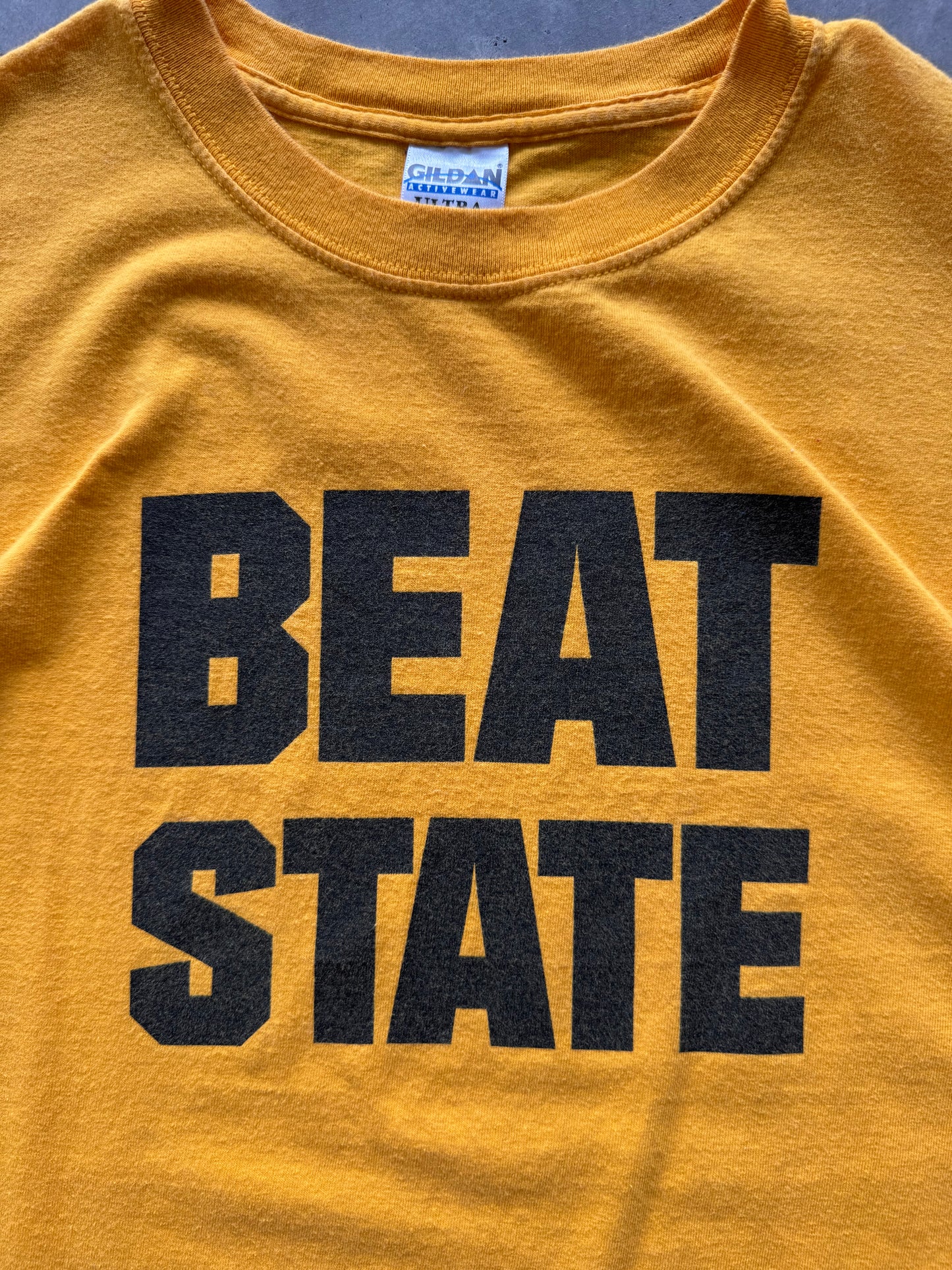 Iowa Hawkeyes Beat State Tee - L