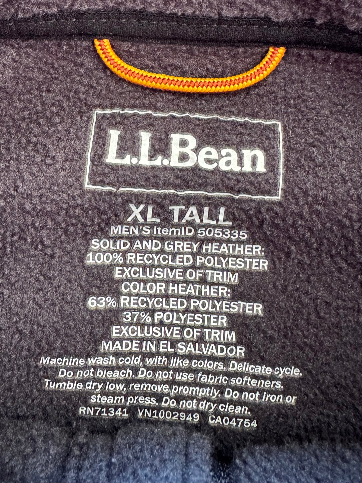 L.L. Bean Fleece Vest - XLT