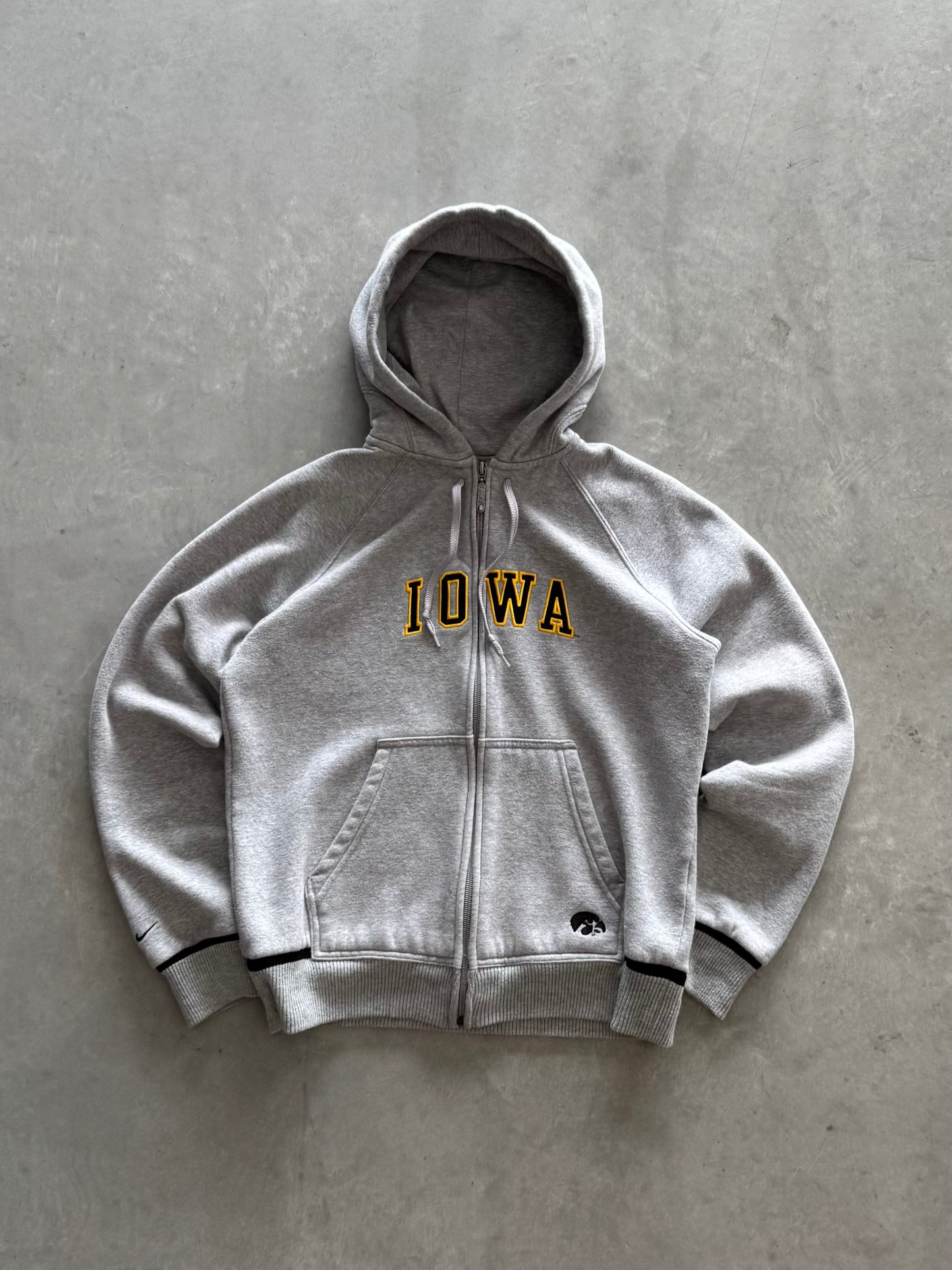Vintage 90s Nike Iowa Hawkeyes Women’s Zip Up - M