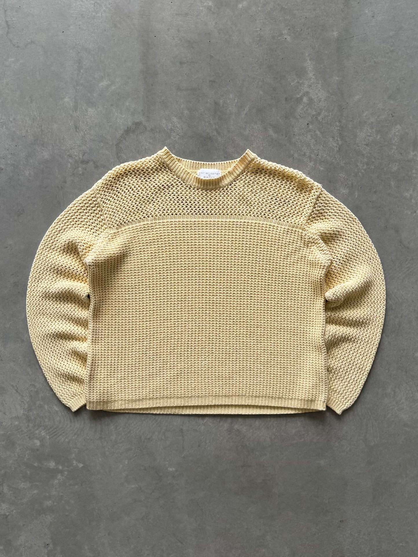 Vintage Women’s Crochet Sweater - L