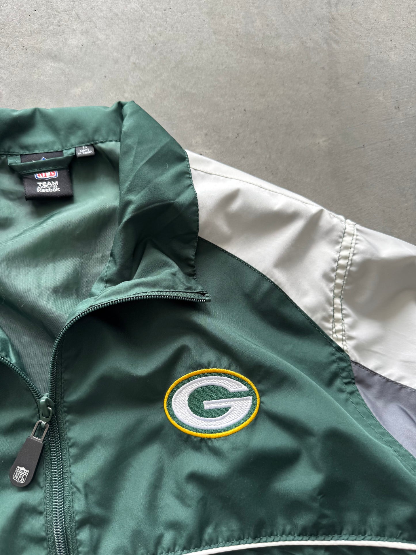 Green Bay Packers Sports Illustrated Windbreaker - L