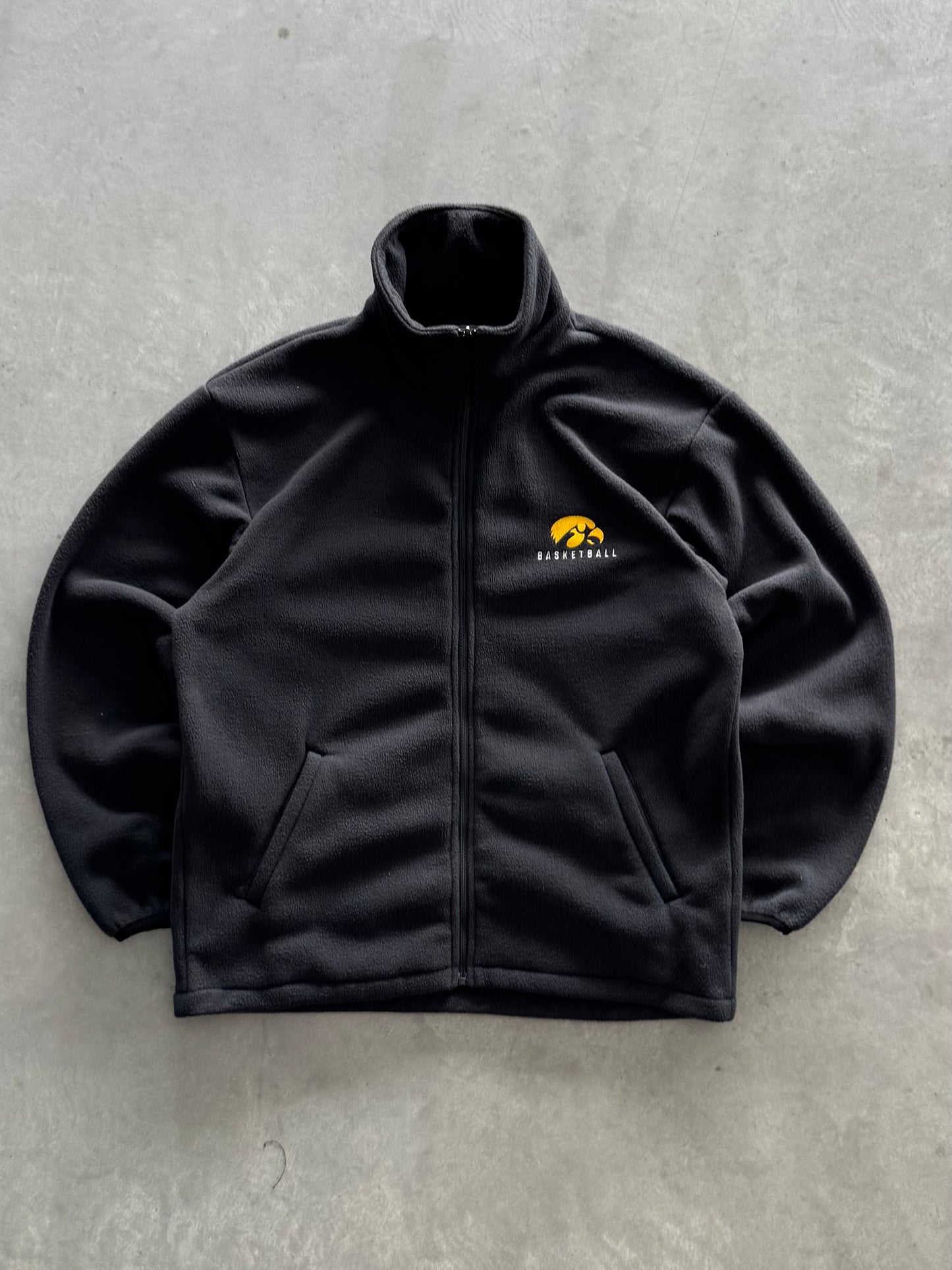 Vintage 90s Nike Iowa Hawkeyes Basketball Fleece - L