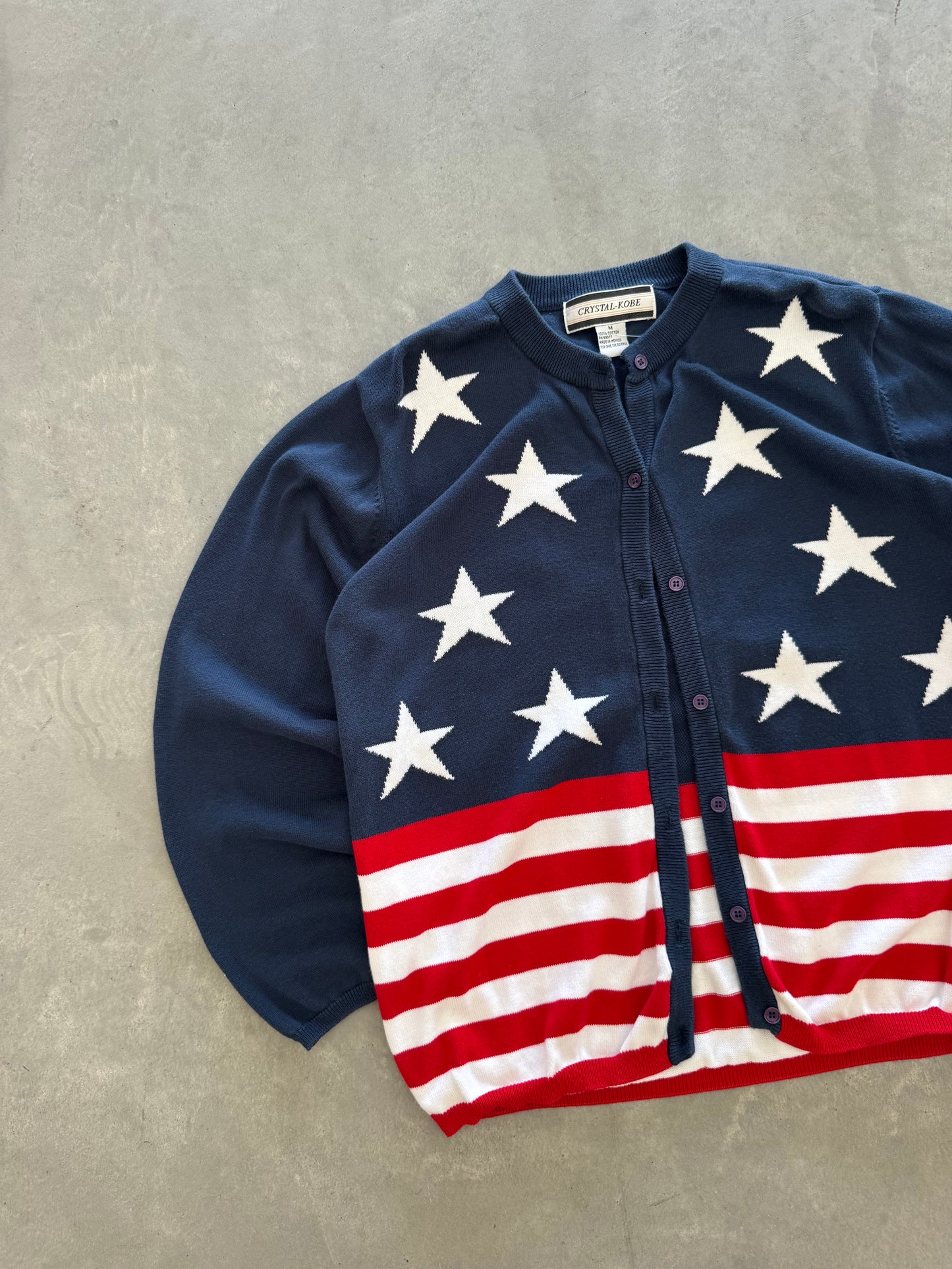 Vintage 4th of July Cardigan - M